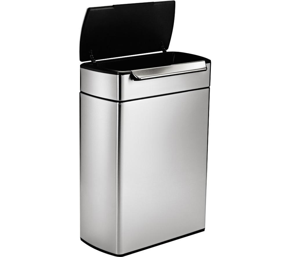 SIMPLEHUMAN CW2018 48-litre Rectangular Bin - Stainless Steel image number 3 of 4