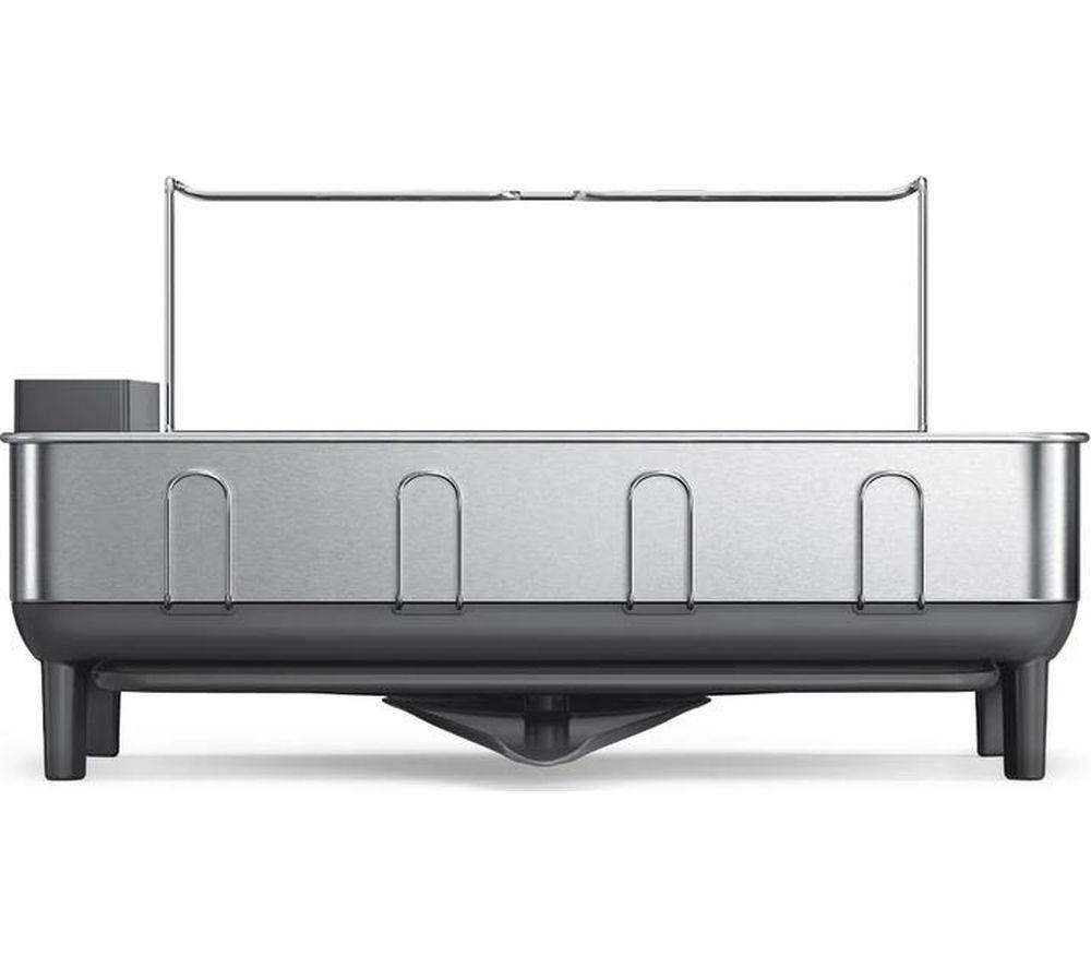 Simplehuman Kt1181 Steel Frame Dish Rack - Grey