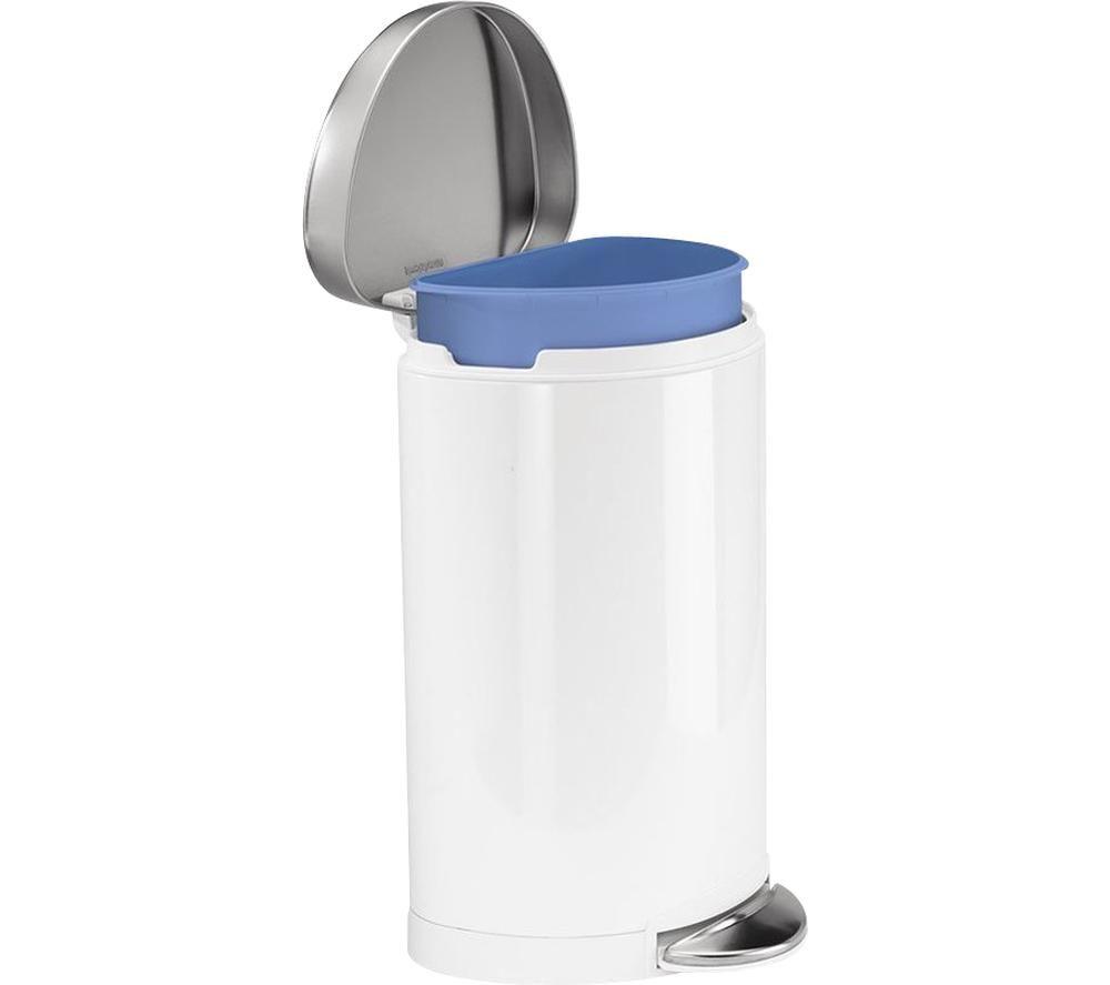 SIMPLEHUMAN CW1867 Circular Rubbish Bin - White image number 3 of 5