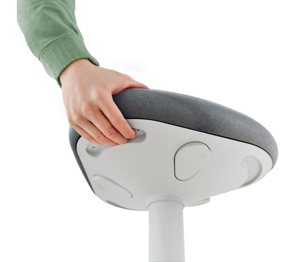 LEITZ Ergo Active Standing Stool - Grey