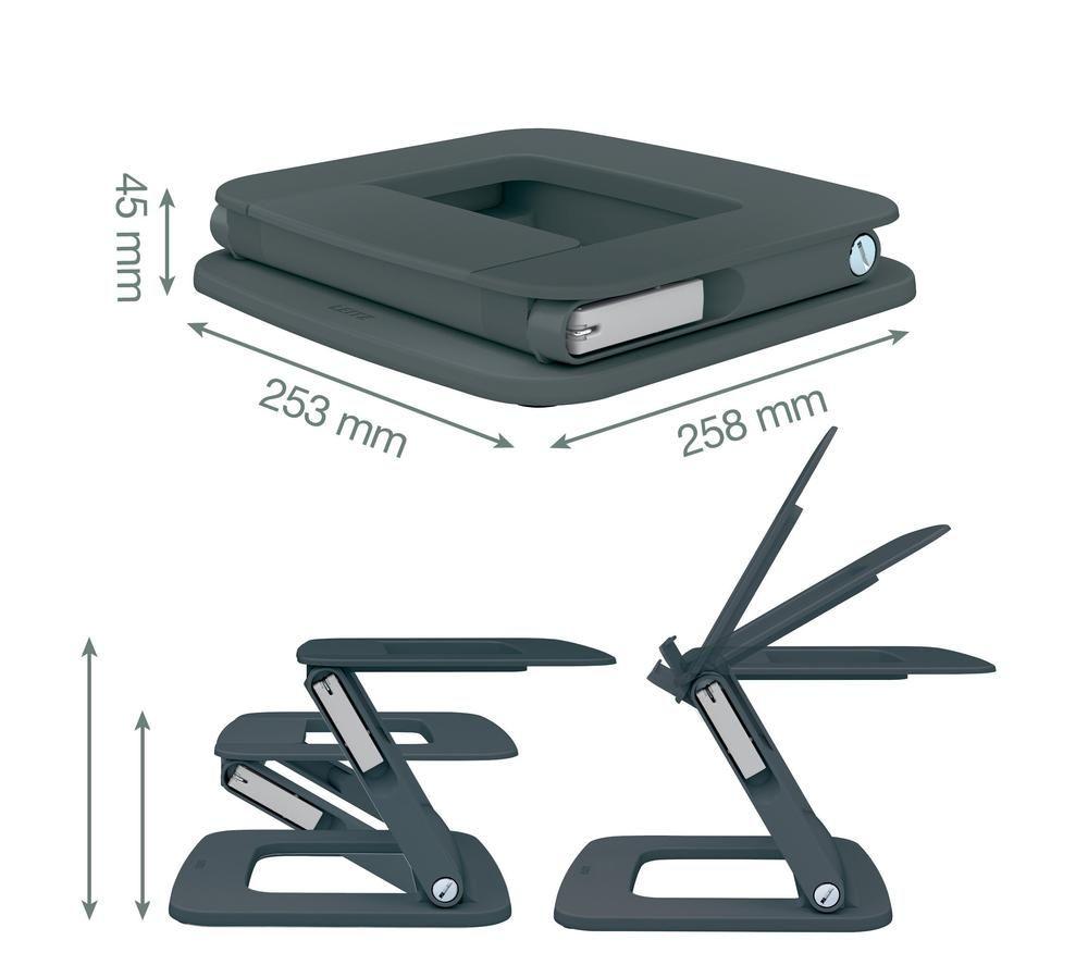 LEITZ Ergo Adjustable Multi-Angle Laptop Stand image number 8 of 20