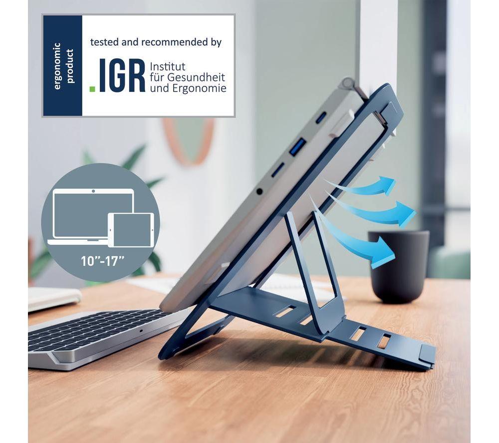 LEITZ Ergo Laptop Stand - Dark Grey image number 6 of 14