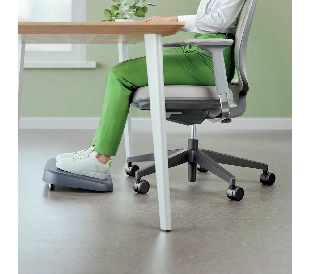 LEITZ Ergo Adjustable Desk Footrest - Grey