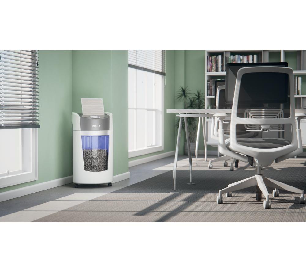 LEITZ IQ OptiMax Office P5 Micro Cut Paper Shredder image number 15 of 17