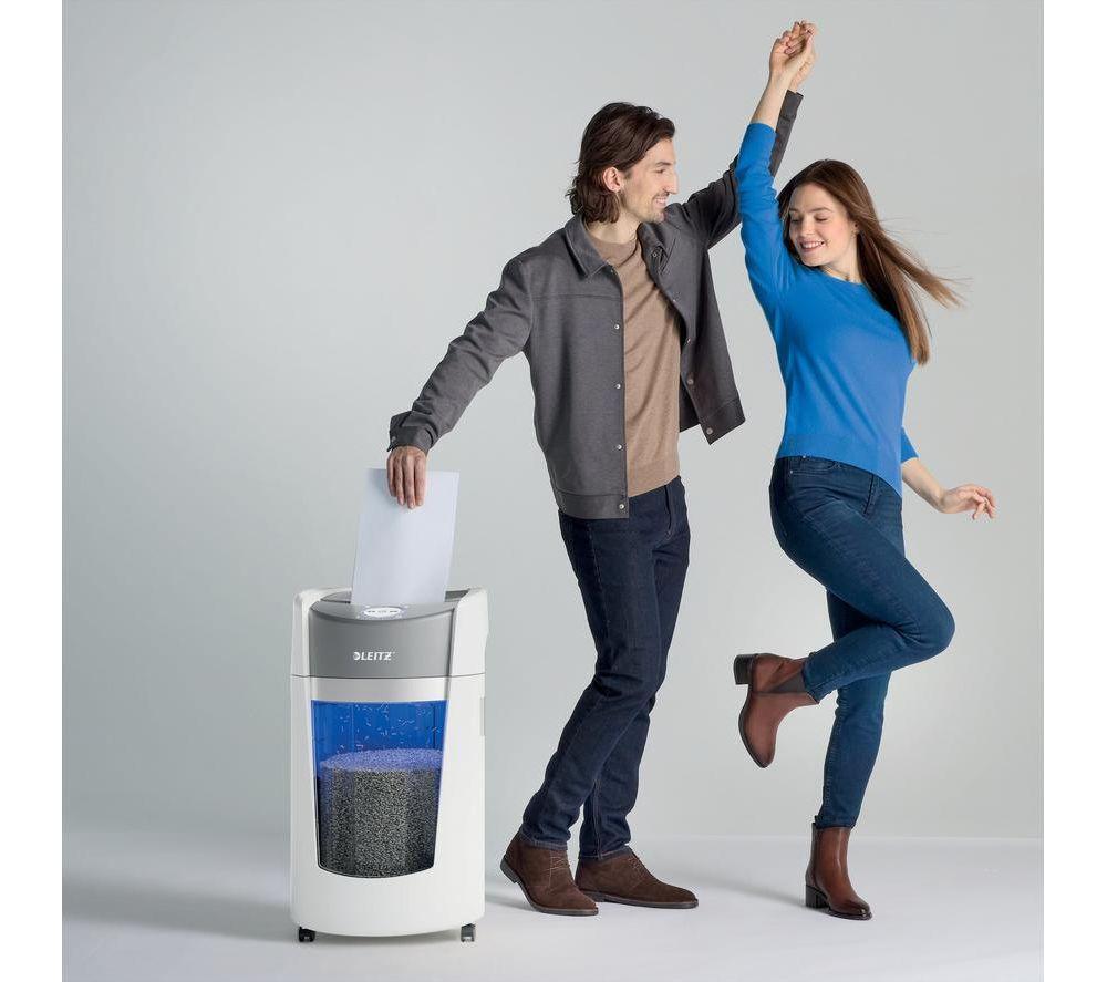 LEITZ IQ OptiMax Office P5 Micro Cut Paper Shredder image number 17 of 17