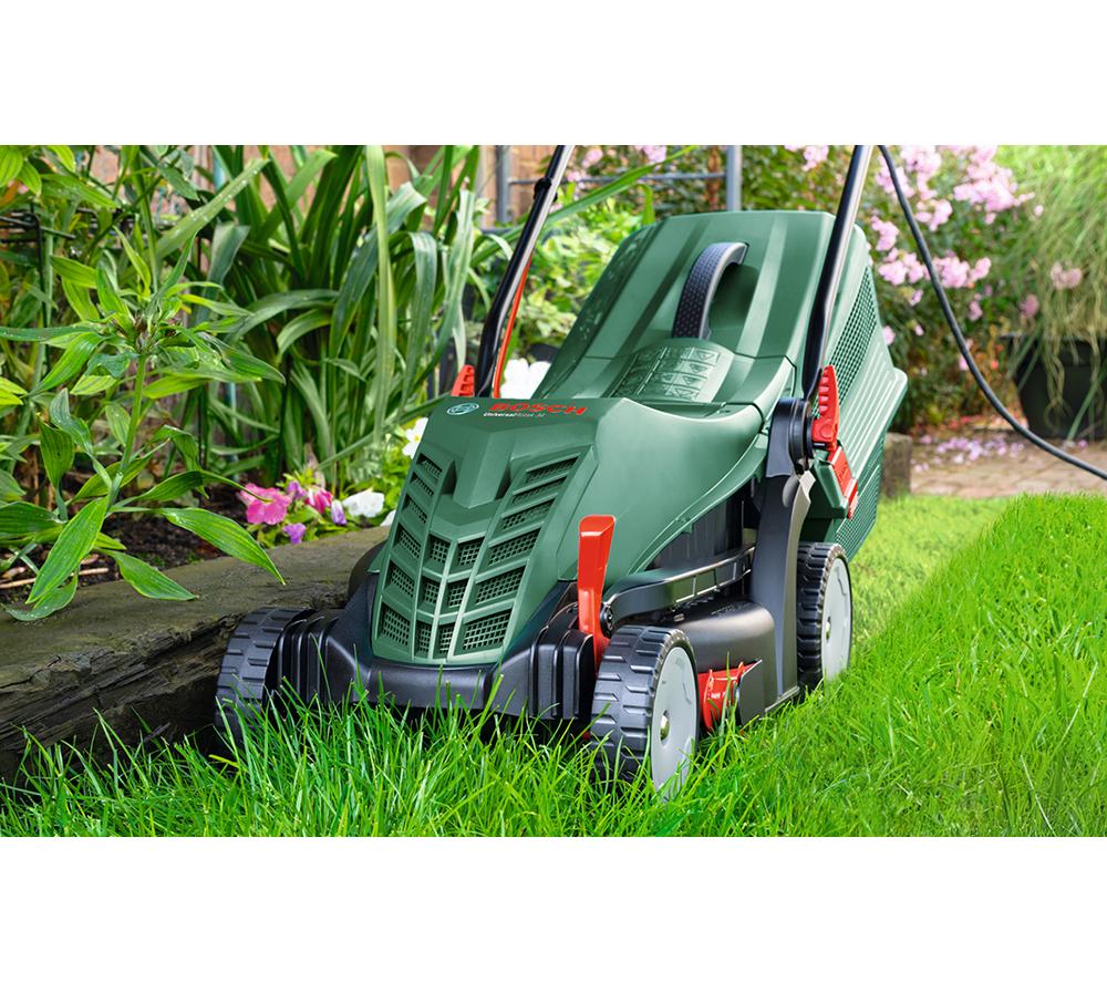 BOSCH UniversalRotak 34-410 Lawn Mower - Green image number 2 of 5