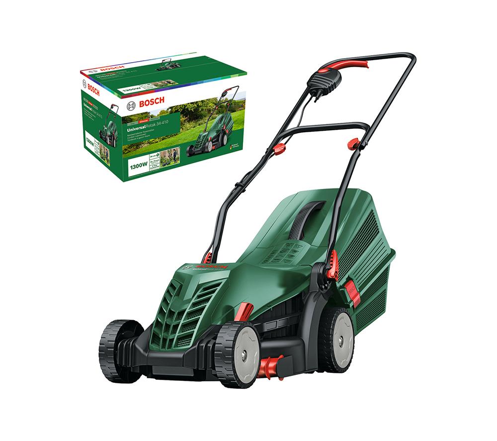 BOSCH UniversalRotak 34-410 Lawn Mower - Green image number 4 of 5