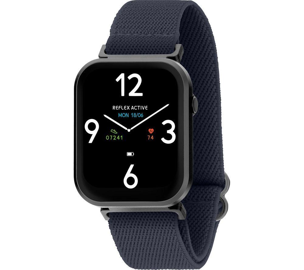 Buy REFLEX ACTIVE Series 37 Smart Watch Black Blue Currys