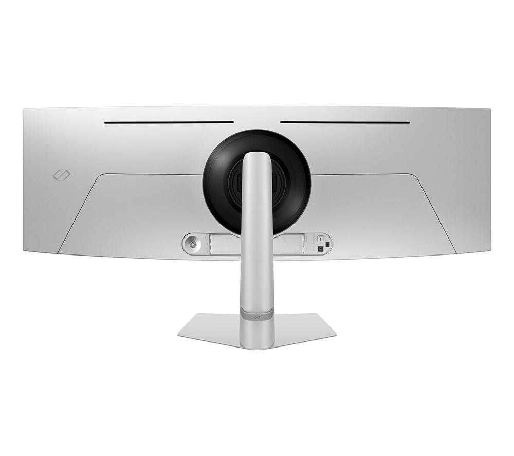 SAMSUNG Odyssey G9 LS49DG912SUXXU Dual Quad HD 49" Curved OLED Gaming Monitor - Silver image number 2 of 14