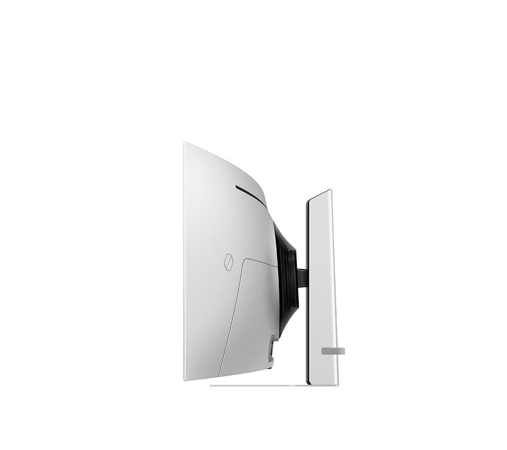 SAMSUNG Odyssey G9 LS49DG912SUXXU Dual Quad HD 49" Curved OLED Gaming Monitor - Silver image number 9 of 14