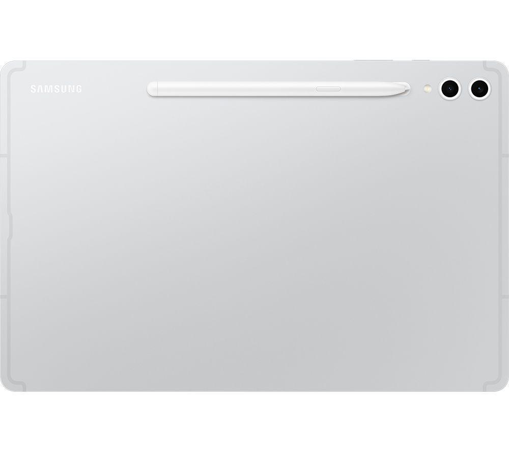 SAMSUNG Galaxy Tab S10+ 12.4" Tablet (512 GB, Platinum Silver) & Book Cover Keyboard Case (Black) Bundle image number 4 of 9