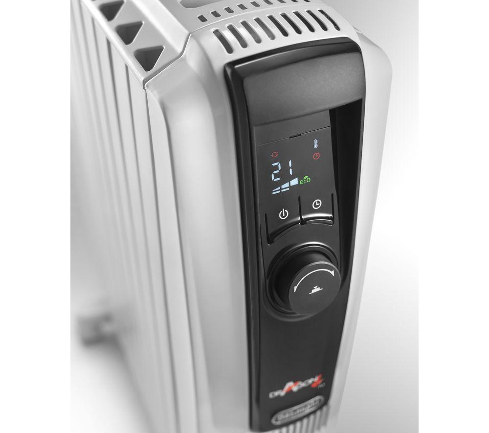 DELONGHI Dragon 4 TRDX41025E Portable Oil-Filled Radiator - White image number 3 of 5