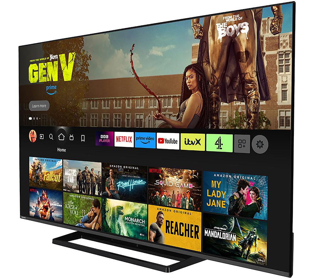 TOSHIBA Fire TV 65UF3F53DB 65" Smart 4K Ultra HD HDR LED TV with Amazon Alexa