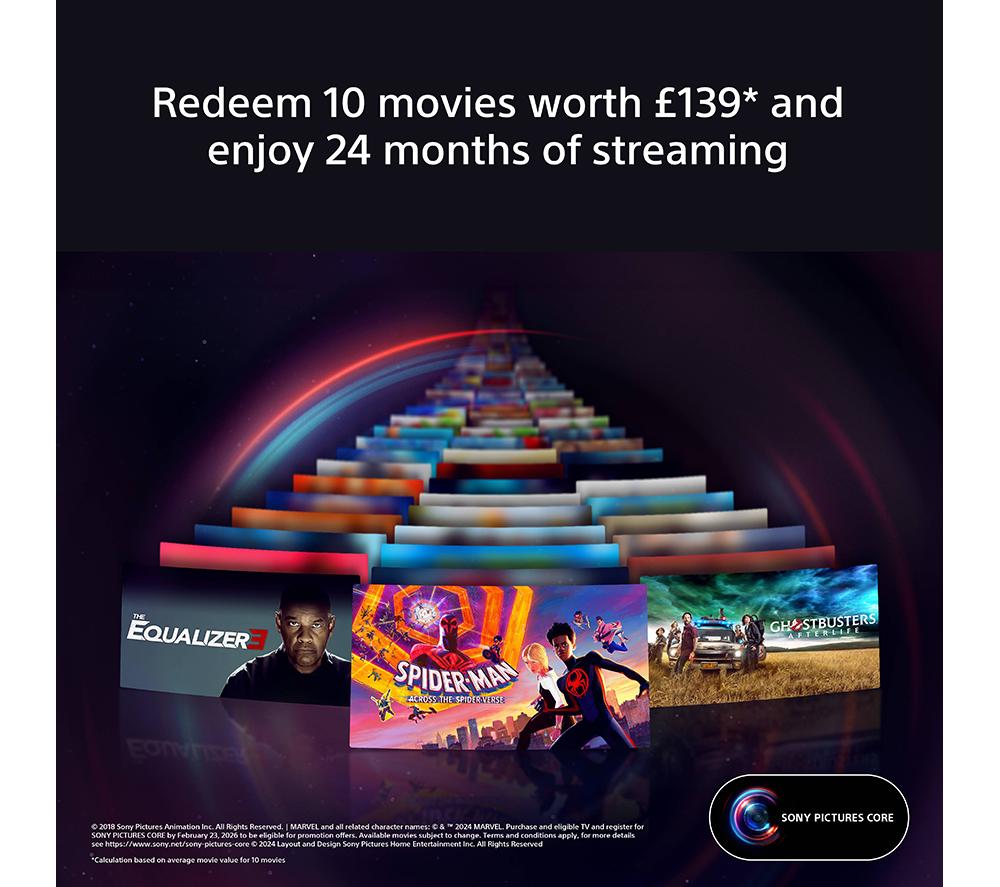 SONY BRAVIA 9 65" QLED XR Mini LED 4K HDR Smart TV - K65XR90PU image number 9 of 26