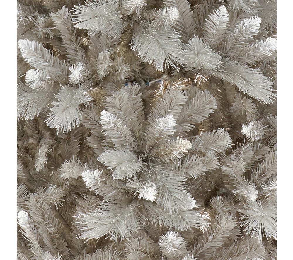 PREMIER Silver-Tipped Fir Artificial Christmas Tree - 2.1m / 6.9 ft image number 5 of 5