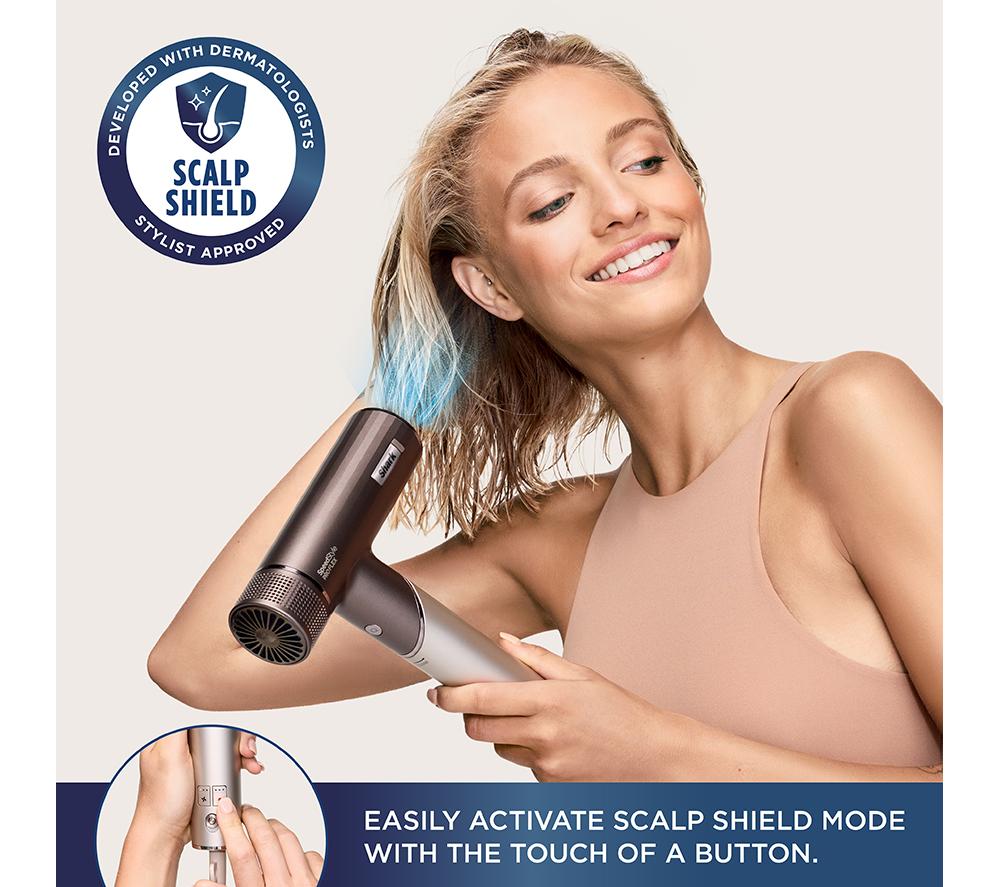 SHARK SpeedStyle Pro Flex HD542UK 4-in-1 Hair Dryer - Mocha Silver image number 4 of 13