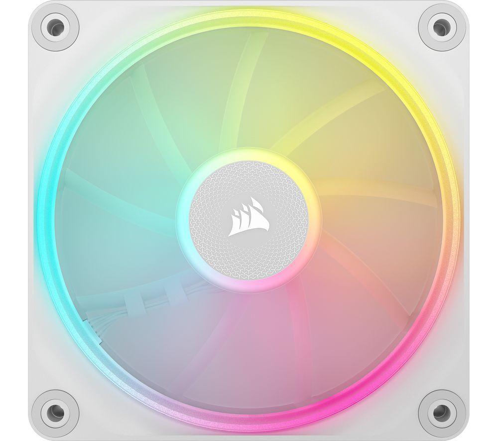CORSAIR iCUE Link LX120 RGB 120 mm PWM Fan - Single, White image number 2 of 6
