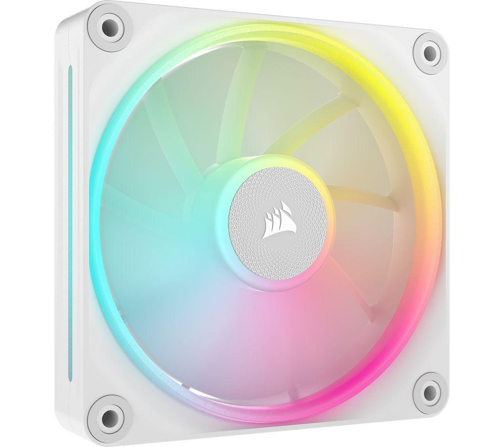 CORSAIR iCUE Link LX120 RGB 120 mm PWM Fan - Single, White image number 4 of 6
