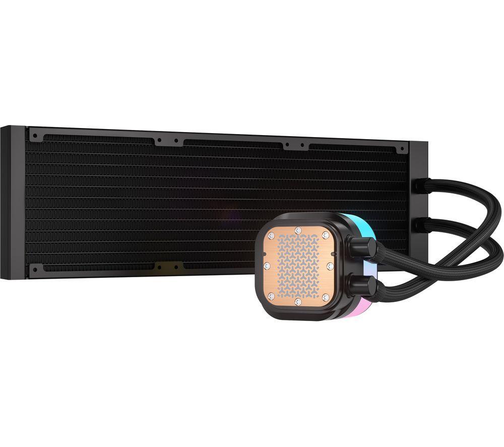 CORSAIR iCUE LINK TITAN 360 RX RGB Liquid 360 mm CPU Cooler - RGB LED, Black image number 2 of 12
