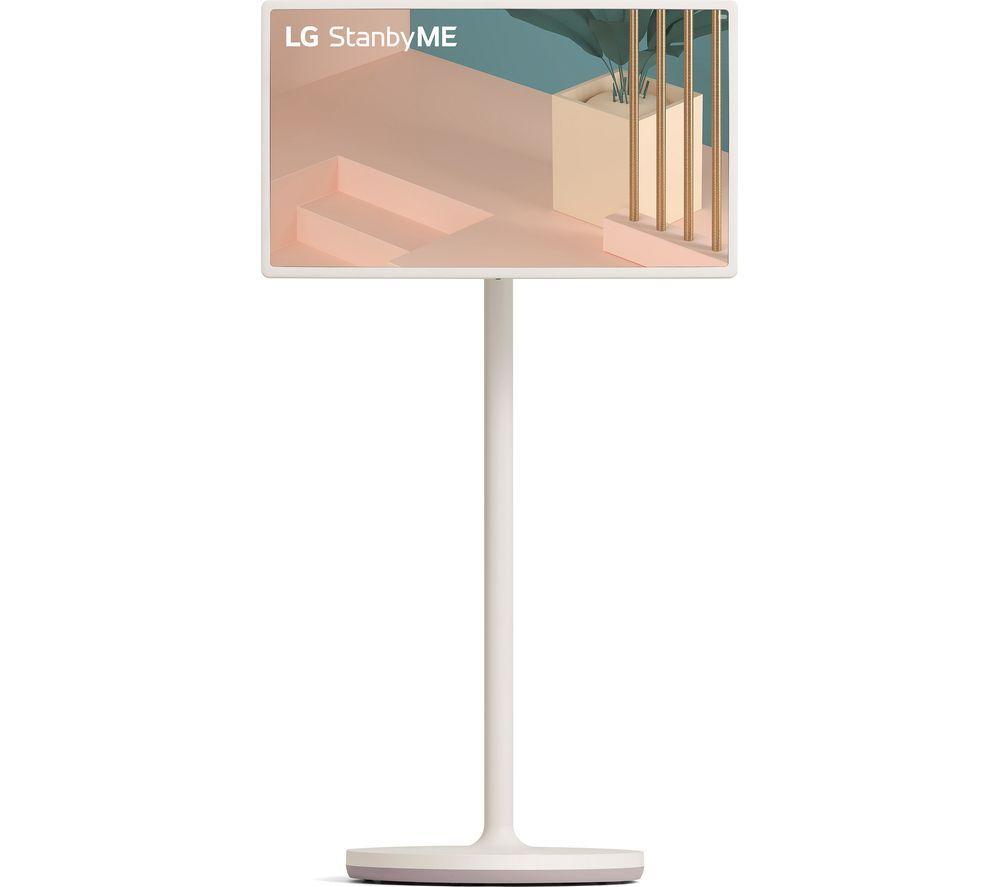 27" LG StanbyME 27ART10AKPL  Smart Full HD HDR LED Portable TV - Beige