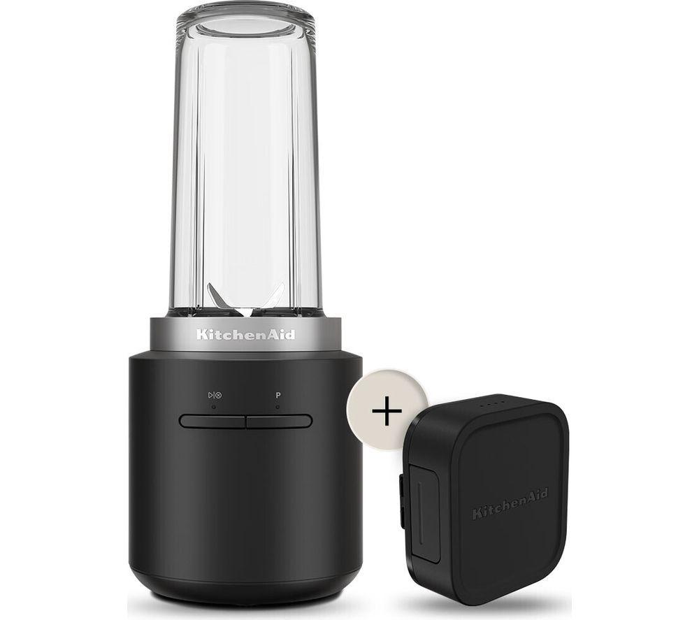 KITCHENAID 5KSBR256BM Cordless Portable Blender - Matt Black image number 2 of 5