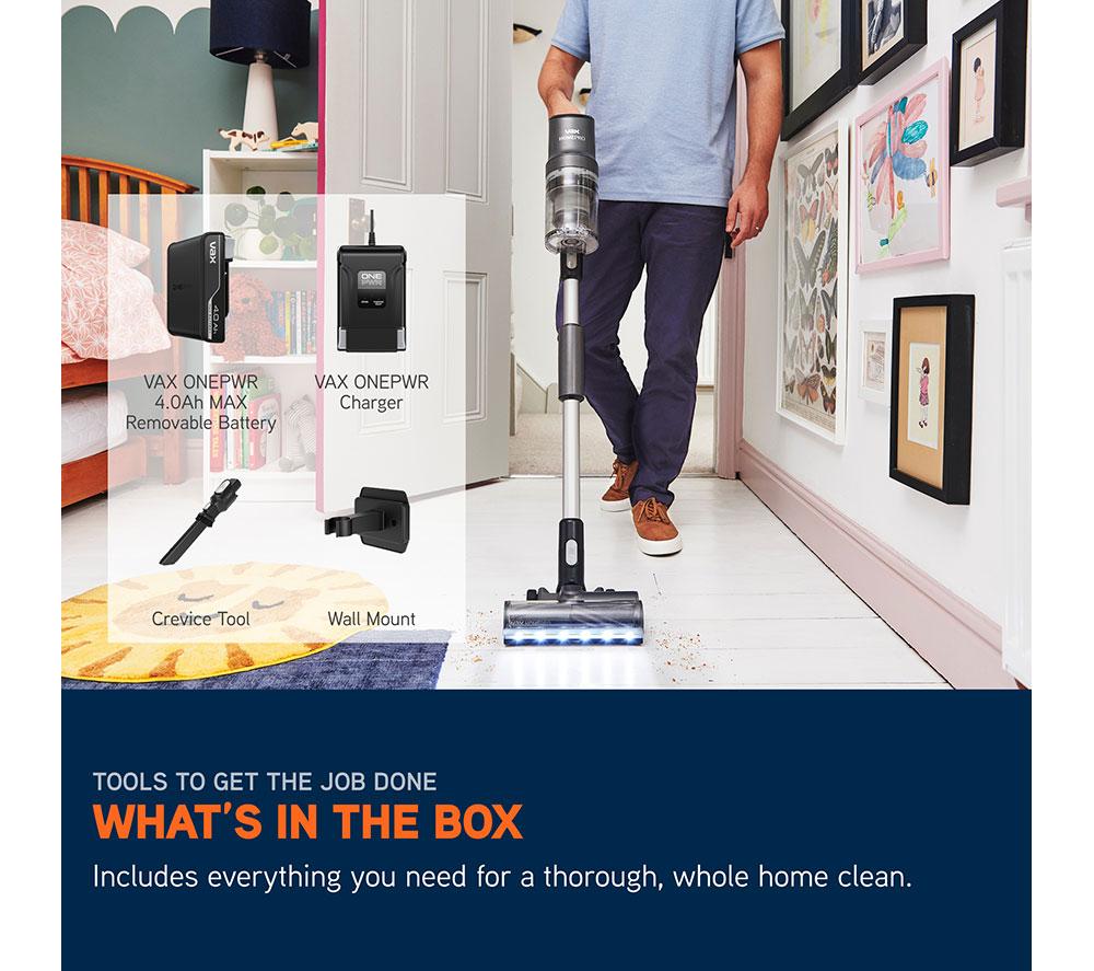 VAX HomePro CLSV-HPKS Cordless Vacuum Cleaner - Silver image number 10 of 14