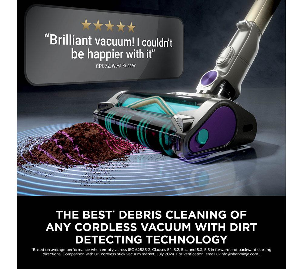 SHARK PowerDetect IP1251UKT Cordless Pet Vacuum Cleaner - Java Grey image number 6 of 12