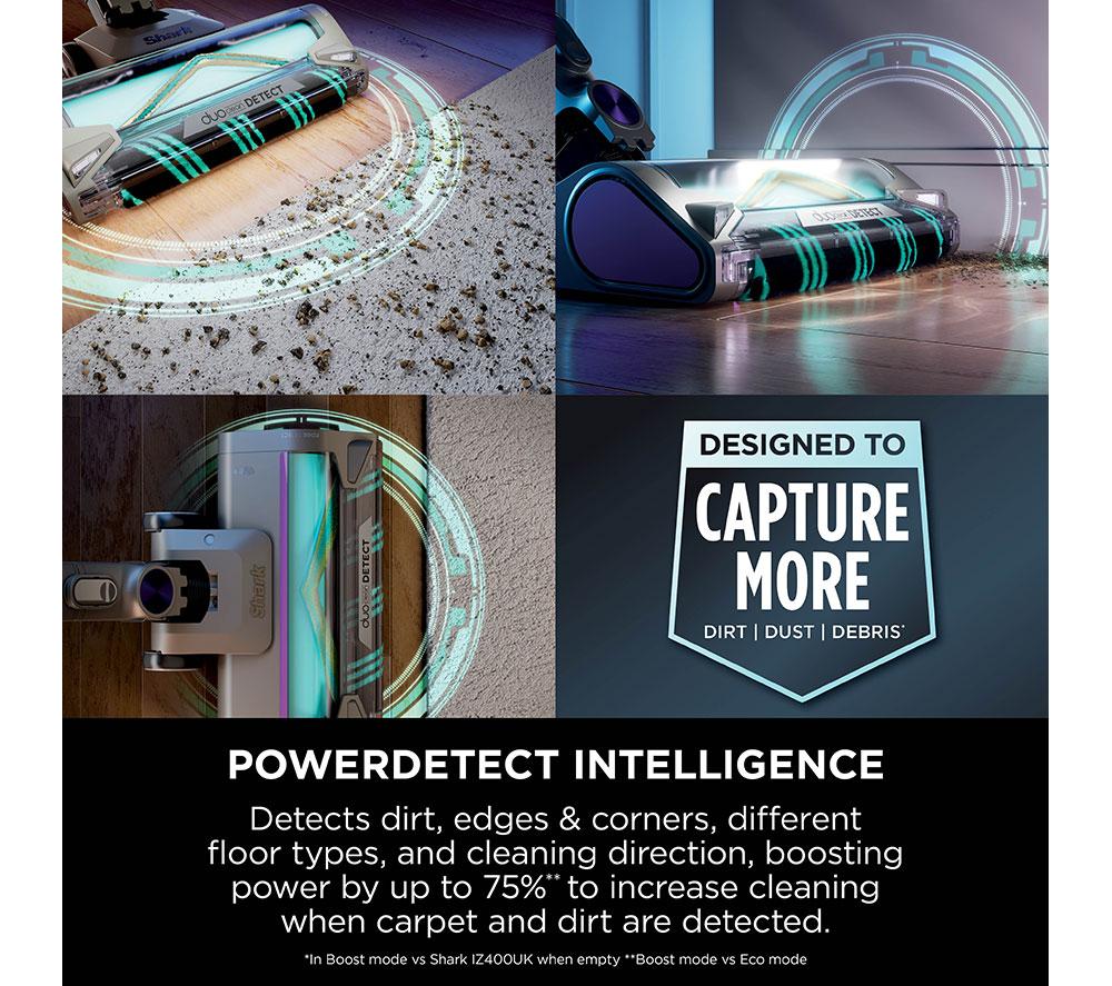 SHARK PowerDetect IP1251UKT Cordless Pet Vacuum Cleaner - Java Grey image number 7 of 12