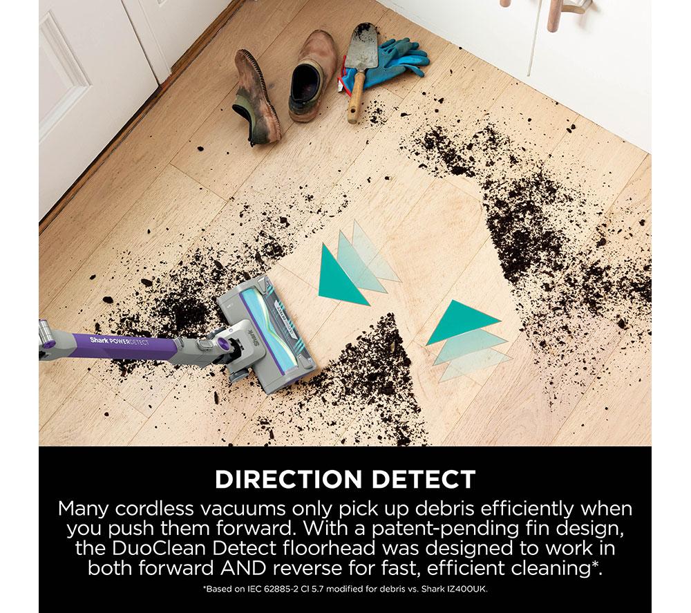 SHARK PowerDetect IP1251UKT Cordless Pet Vacuum Cleaner - Java Grey image number 8 of 12