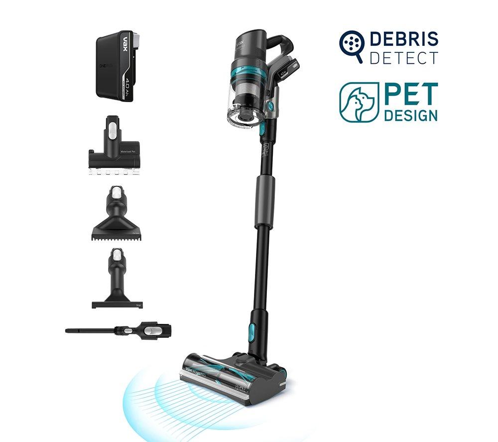 VAX HomePro Detect Pet-Design CLSV-HPTC Cordless Vacuum Cleaner - Graphite & Blue