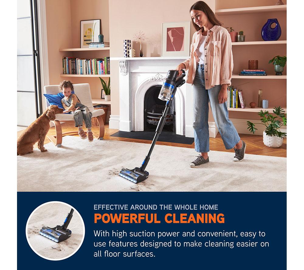 VAX HomePro Detect Pet CLSV-HPTP Cordless Vacuum Cleaner - Graphite & Blue image number 4 of 16