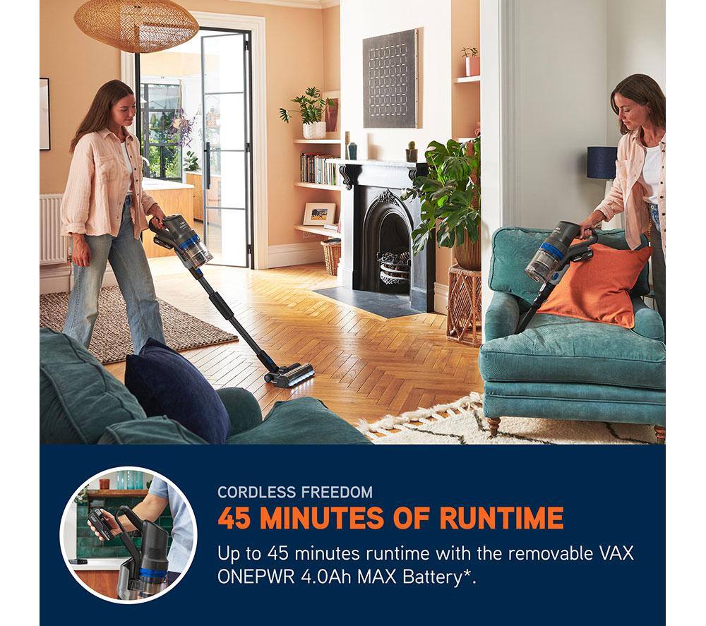 VAX HomePro Detect Pet CLSV-HPTP Cordless Vacuum Cleaner - Graphite & Blue image number 9 of 16