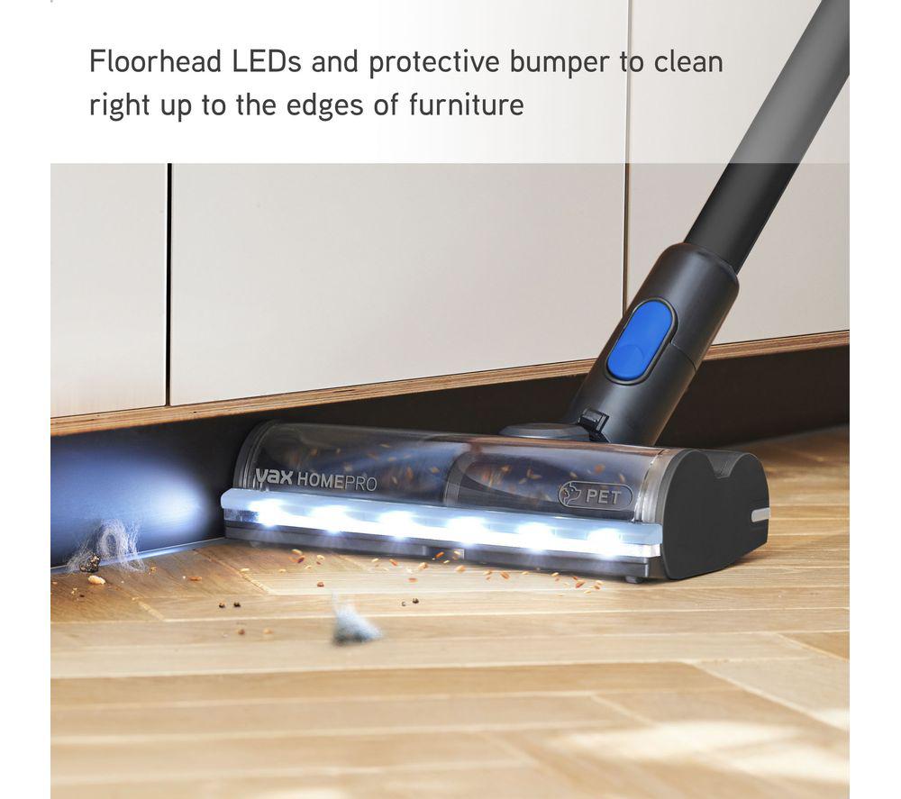 VAX HomePro Detect Pet CLSV-HPTP Cordless Vacuum Cleaner - Graphite & Blue image number 11 of 16