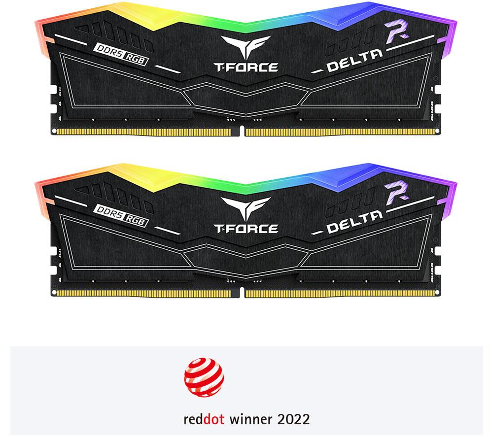 TEAMGROUP DELTA RGB DDR5 6000 MHz Black RAM - 32 GB image number 4 of 4