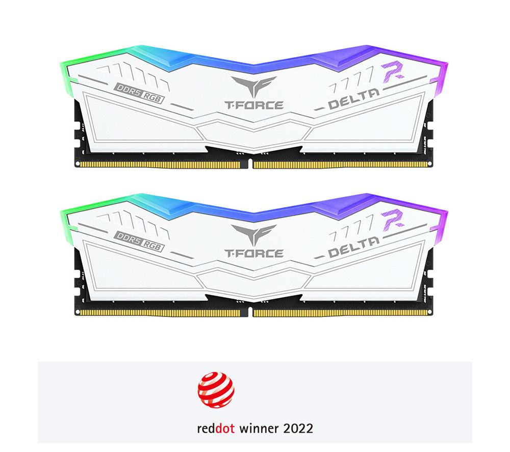 TEAMGROUP DELTA RGB DDR5 6000 MHz White RAM - 32 GB image number 5 of 5