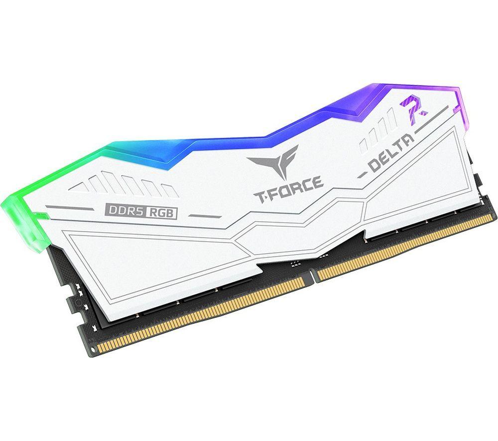 TEAMGROUP DELTA RGB DDR5 6000 MHz RAM - 64 GB, White image number 3 of 3