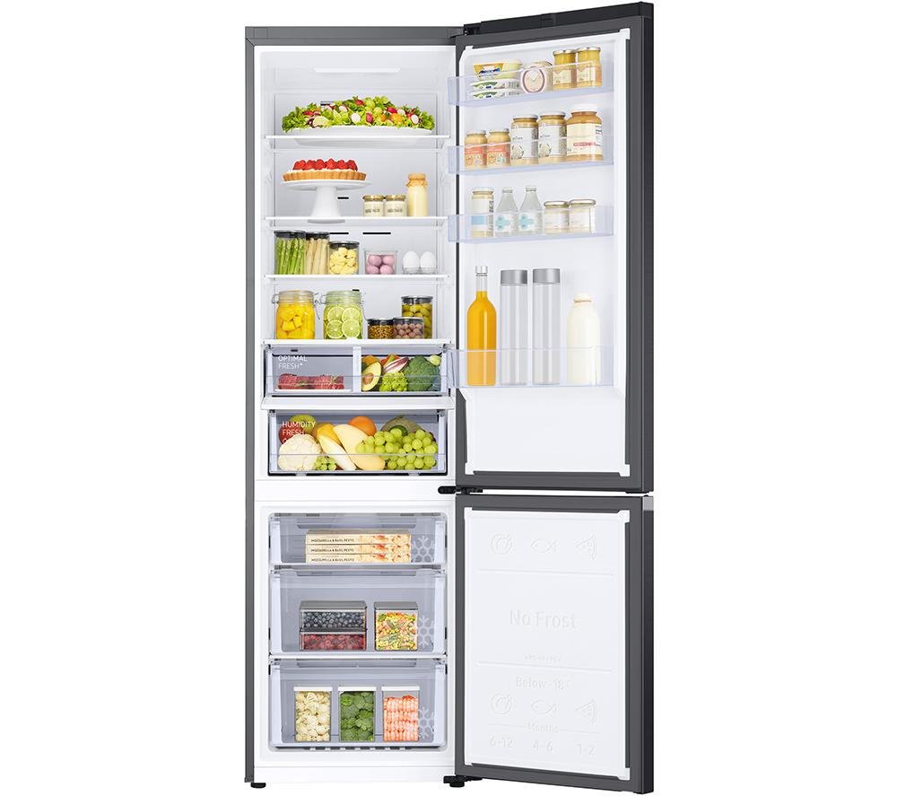 SAMSUNG Series 8 SpaceMax RB38C607AB1/EU 70/30 Smart Fridge Freezer - Black image number 2 of 11