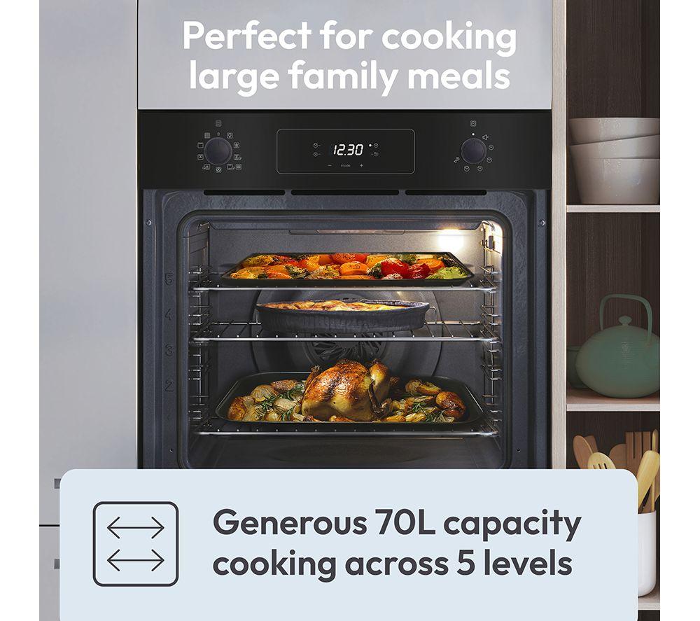 CANDY Idea FCM955NRL-C Electric Pyrolytic Oven - Black image number 3 of 10