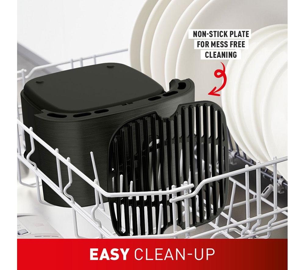 TEFAL Easy Fry Mega EY855D40 7.5L Air Fryer - Black & Silver image number 8 of 9