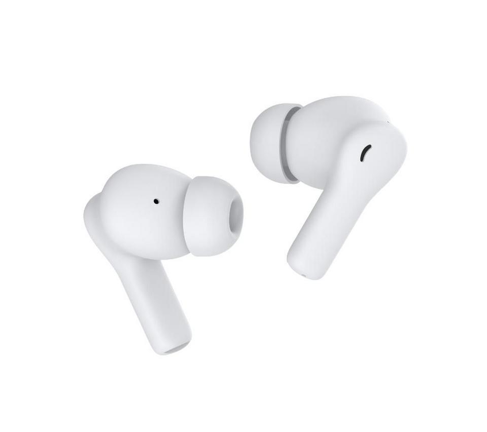GROOV-E Ultra Buds Wireless Bluetooth Noise-Cancelling Earbuds - White