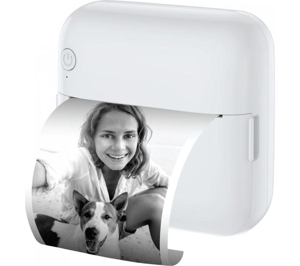 GROOV-E GV-MA211-WE Portable Wireless Photo Printer - White image number 3 of 6