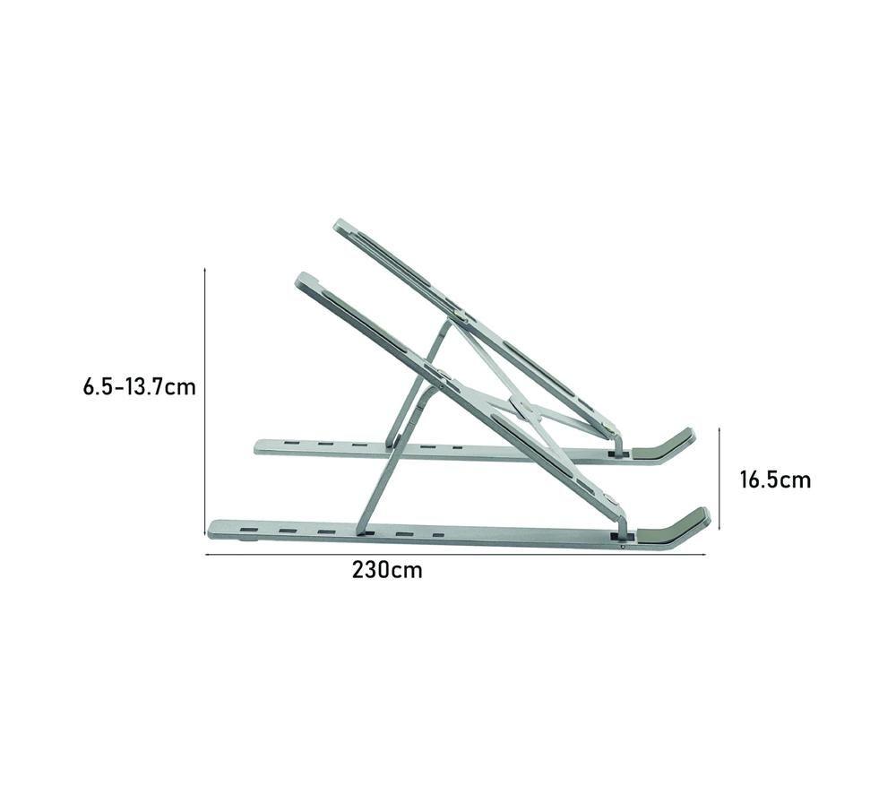 GROOV-E GV-PC15-SR Laptop Stand - Silver image number 6 of 6