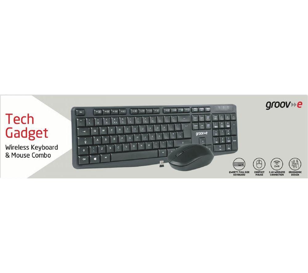 GROOV-E GVPC14BK Wireless Keyboard & Mouse Set image number 5 of 5