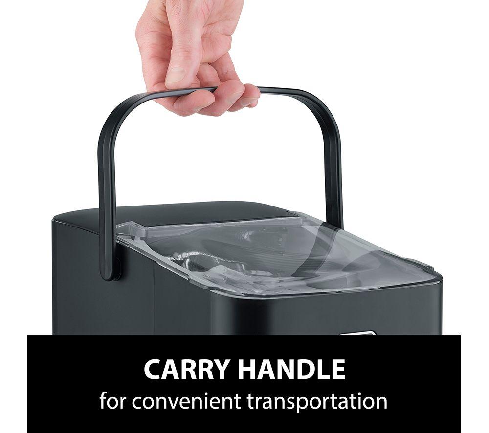 CASO IceChef Compact Ice Cube Maker - Matte Black image number 6 of 7