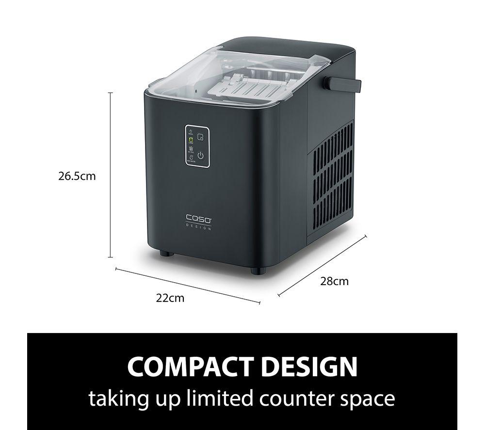 CASO IceChef Compact Ice Cube Maker - Matte Black image number 7 of 7