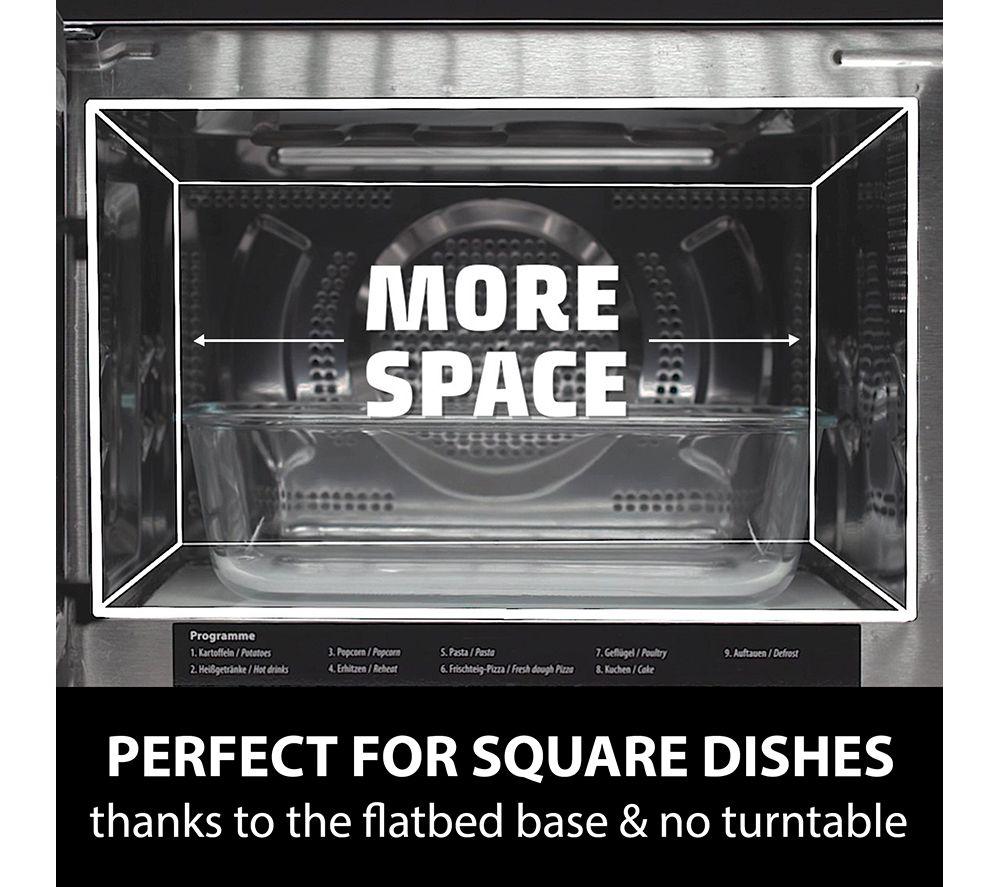 CASO Ceramic Chef MCG 25 Combination Microwave - Black & Silver image number 3 of 8