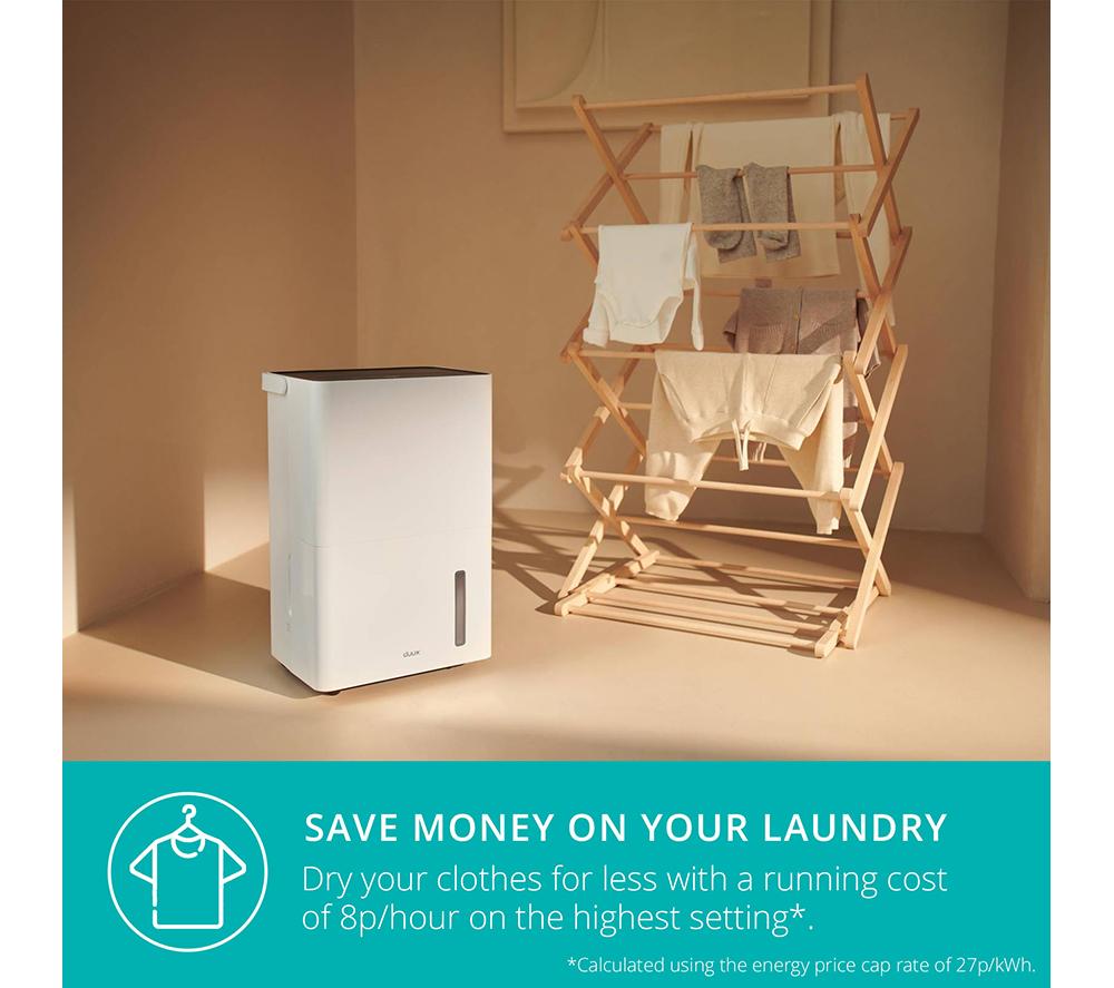 DUUX Bora DXDH30UK Smart Dehumidifier - White image number 4 of 8