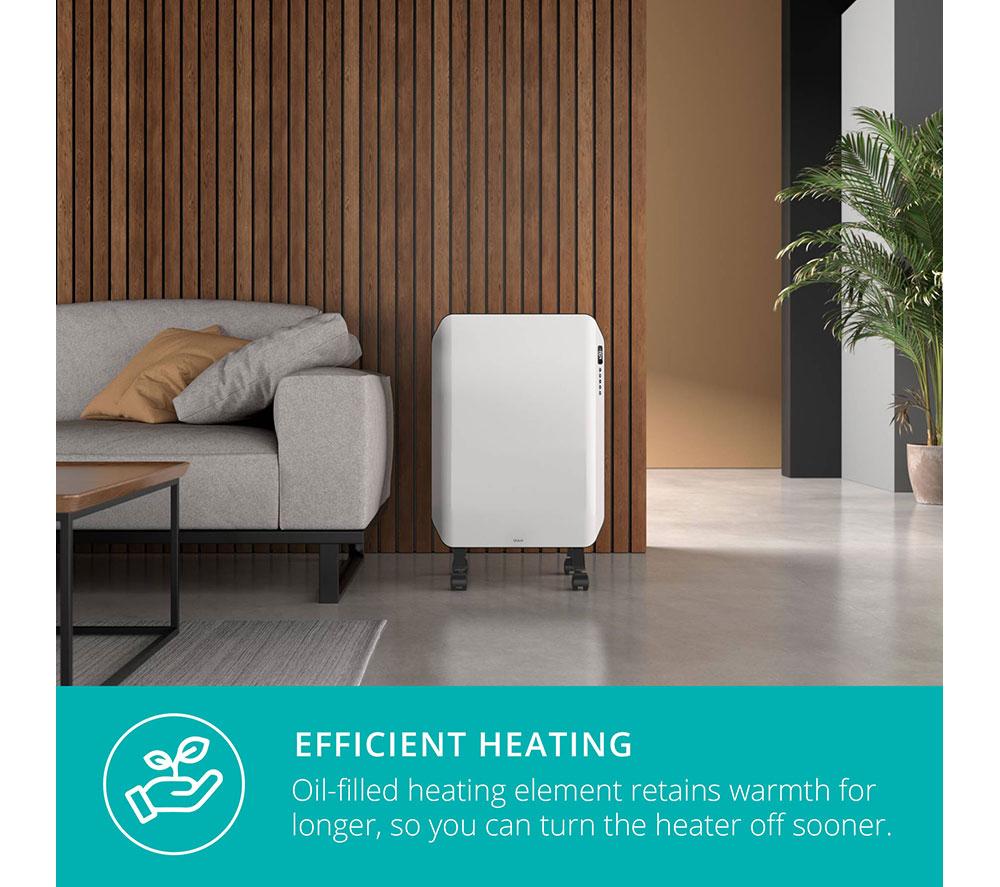 DUUX Edge DXOH20UK Portable Smart Oil-Filled Radiator - White image number 5 of 8