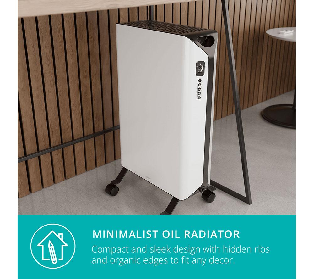 DUUX Edge DXOH20UK Portable Smart Oil-Filled Radiator - White image number 6 of 8