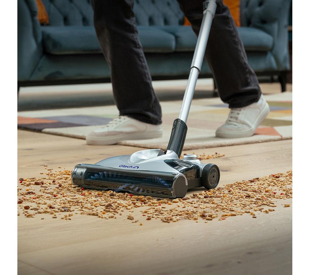 GTECH SW02 Upright Carpet & Hard Floor Sweeper - Grey image number 7 of 10